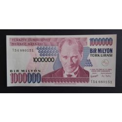 Turkey 1 Million Lira 1999 UNC