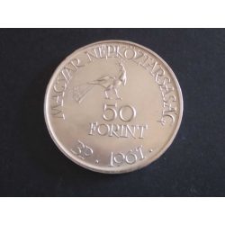   Magyarország 50 Forint 1967 Kodály Zoltán emlékére aUNC ezüst 