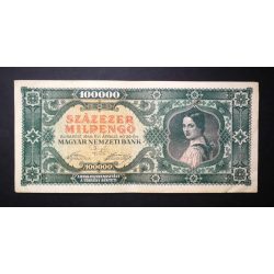 Hungary 100000 Milpengő 1946 VF