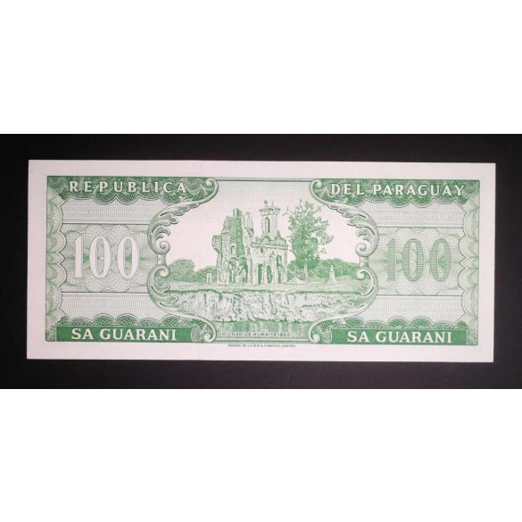 Paraguay 100 Guaranies 1982 P-205a.3 UNC