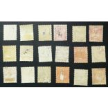 Hungary 1900 TURUL and King Franz Joseph 18 pcs. perf. 12 : 11 3/4 used