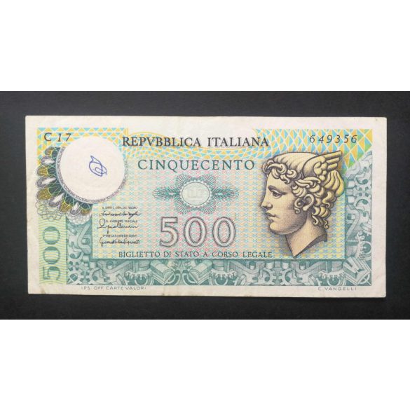 Italy 500 Lire 1976 VF-