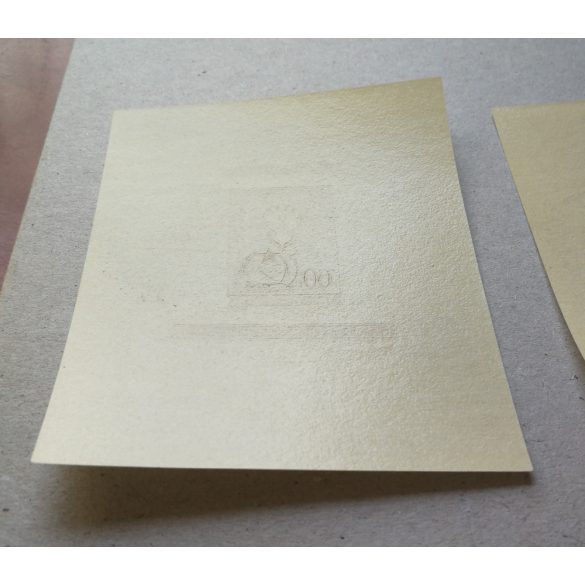 Lila blokkpár emlékbélyegzővel 1951