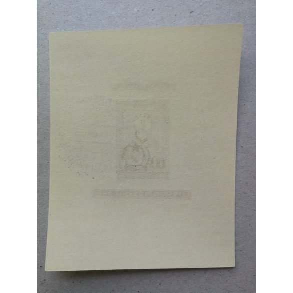 Lila blokkpár emlékbélyegzővel 1951