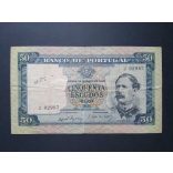 Portugal 50 Escudos 1960 VG+