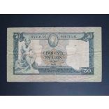 Portugal 50 Escudos 1960 VG+