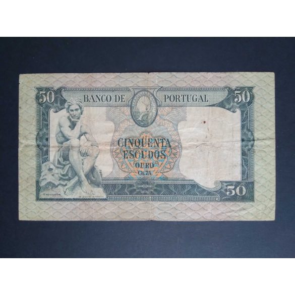 Portugal 50 Escudos 1960 VG+