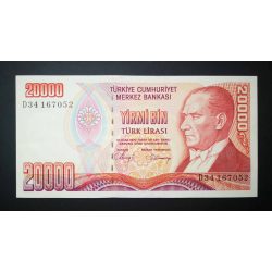 Turkey 20000 Lira 1988 Unc-