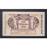 Germany 10 Billion Mark 1923 XF+ Munich