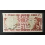 Fiji 1 Dollar 1974 F+