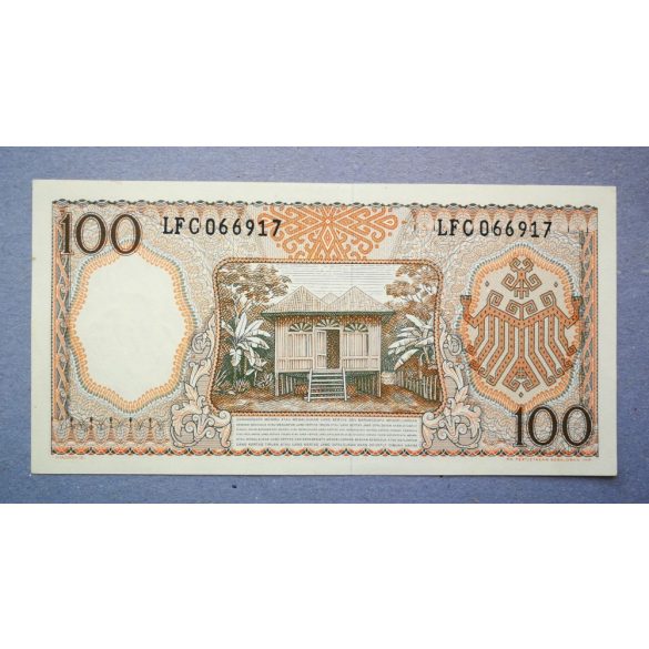Indonezia 100 Rupiah 1964 Unc-