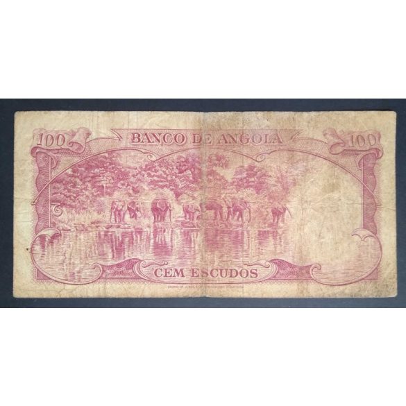 Angola 100 Escudos 1962 F