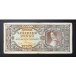 Hungary 100000 Pengő 1945 F