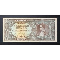 Magyarország 100000 Pengő 1945 F