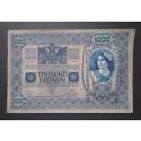 Ausztria 1000 Korona 1919 Deutschösterreich XF