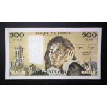 France 500 Francs 1985 AUNC+