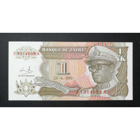 Zaire 1 Likuta 1993 UNC