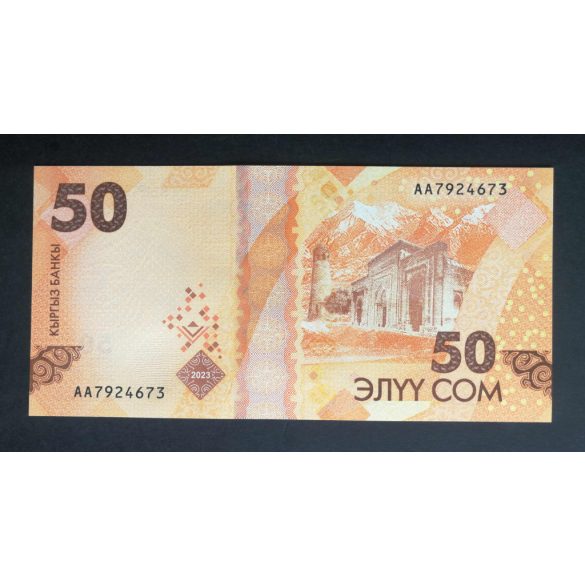 Kyrgyzstan 50 Com 2023 UNC