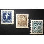 Magyarország 1924 Jótékonyság ** 300 K apró gumihiba L 