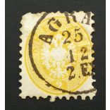 Austria used in Hungary 1863/64 2 Kr AGRAM / EX.