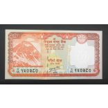 Nepál 20 Rupees 2012 UNC 