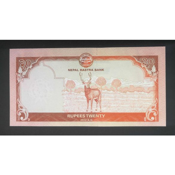 Nepál 20 Rupees 2012 UNC 