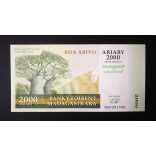 Madagaszkár 2000 Ariary/10000 Francs 2007 UNC emlék bankjegy
