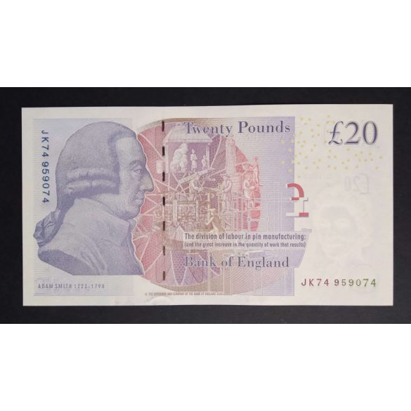 Anglia 20 Pounds 2006 Unc-