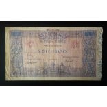 France 1000 Francs 1912 F