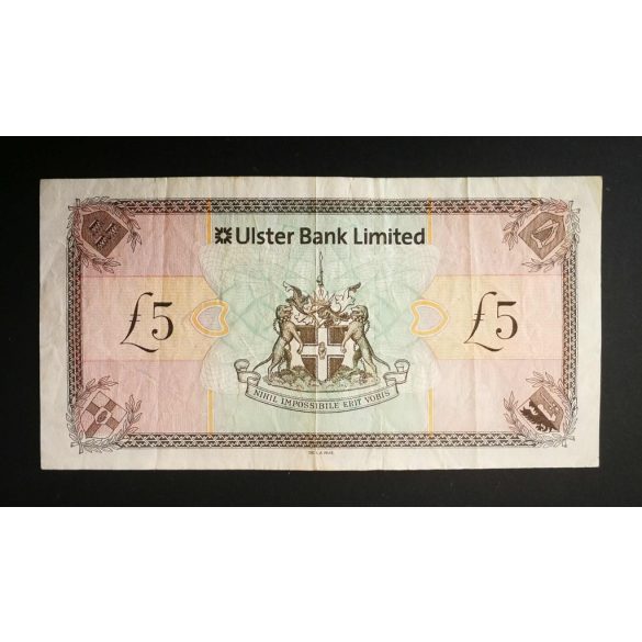 Northern Ireland 5 Pounds 2013 F+