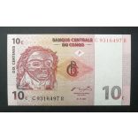 Congo 10 Centimes 1997 UNC