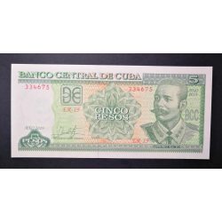 Cuba 5 Pesos 2019 Unc