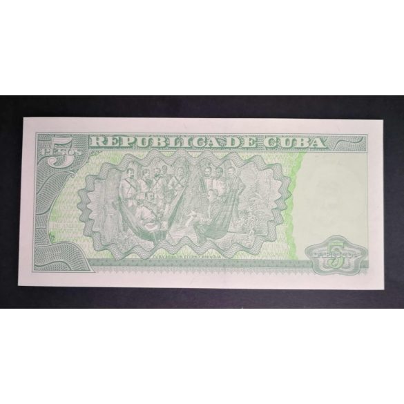 Cuba 5 Pesos 2019 Unc