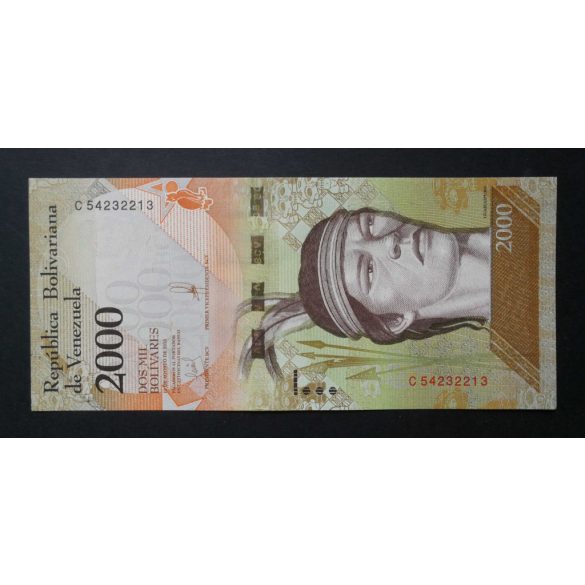 Venezuela 2000 Bolivares 2016 Unc 