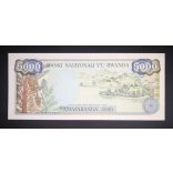 Rwanda 5000 Francs 1988 UNC