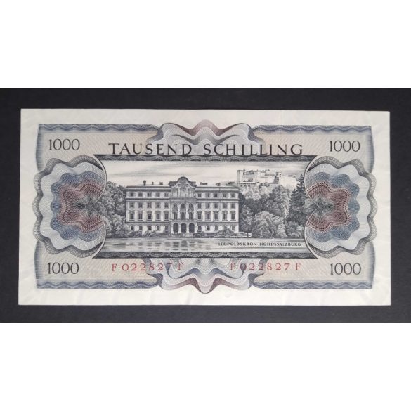 Ausztria 1000 Schilling 1966 aUNC