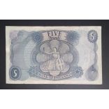 Anglia 5 Pounds 1966 VF-