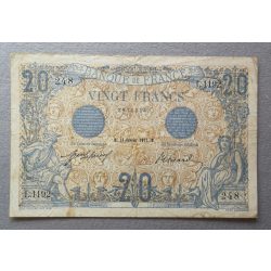 France 20 Francs 1912 F