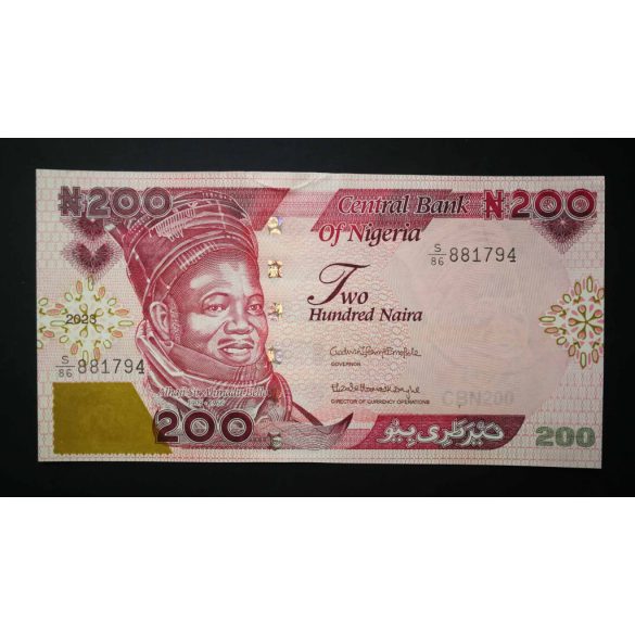 Nigeria 200 Naira 2023 UNC 