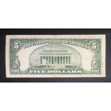 USA 5 Dollars 1953 F