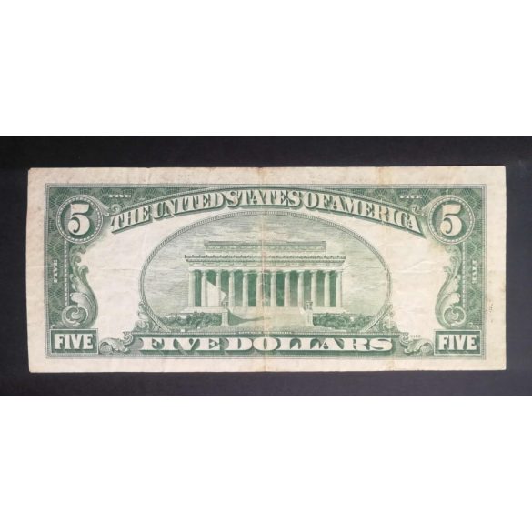 USA 5 Dollars 1953 F