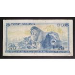 Kenya 20 Shillings 1974 F