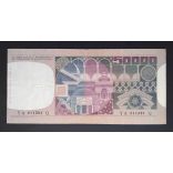 Italy 50000 Lire 1977 F
