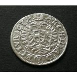 Austria III. Ferdinand 3 Kreuzer 1637 silver