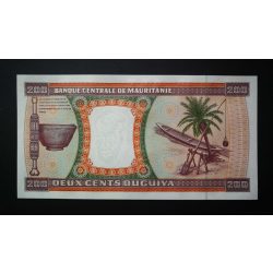 Mauritania 200 Ouguiya 2002 UNC 