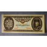 Hungary 50 Forint 1986 Unc