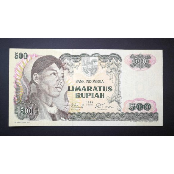 Indonesia 500 Rupiah 1968 AUNC
