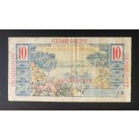 Guadeloupe 10 Francs 1946 F