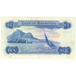 Mauritius 5 Rupees 1973 VF
