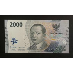 Indonesia 2000 Rupiah 2022 Unc